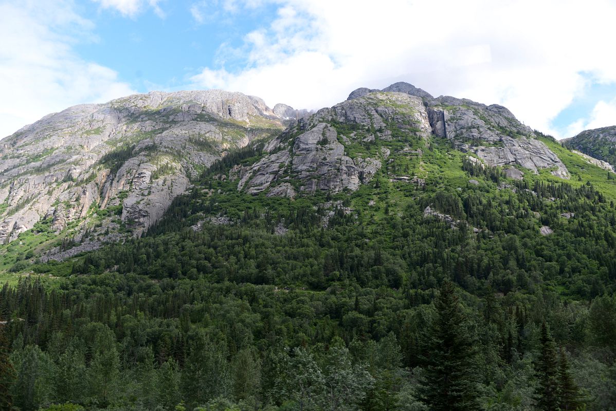 24B Rocky Hills From The White Pass and Yukon Route Train On Its Way To Skagway